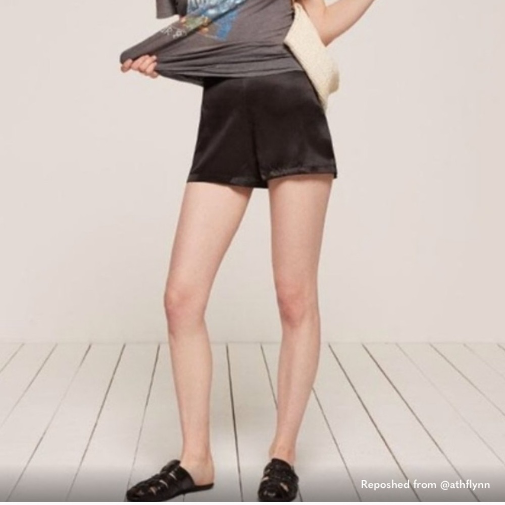 COPY - Reformation Silk Shorts